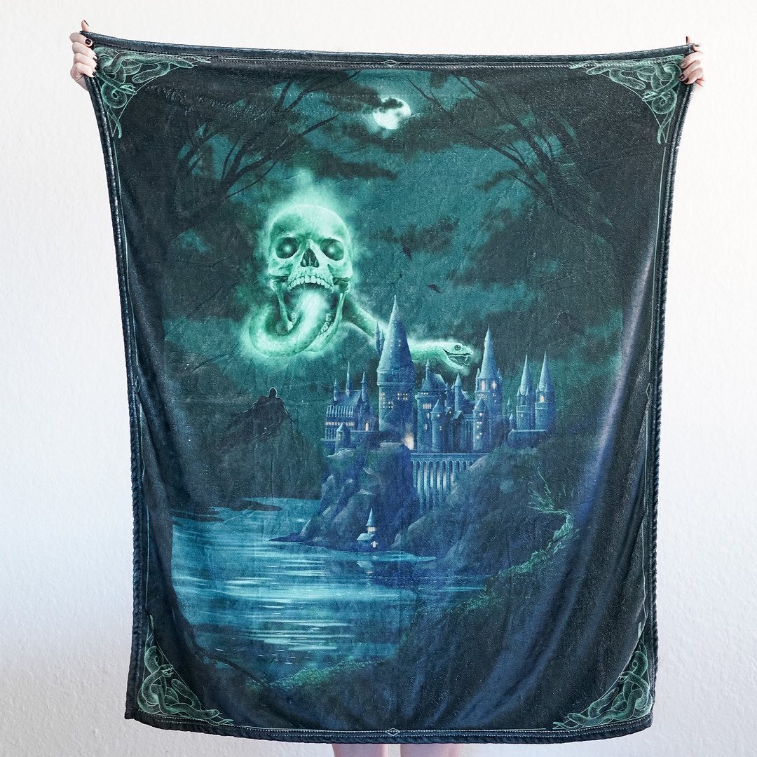 Couverture en Polaire de la Marque des Tenebres Litjoy