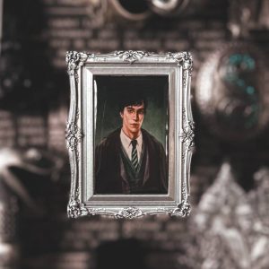 Pins Portrait du Seigneur des Tenebres Jeune The Wizarding Trunk 1