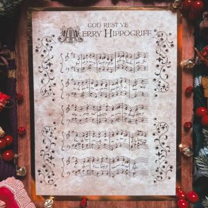 Partition de Musique God Rest Ye Merry Hippogriff The Wizarding Trunk