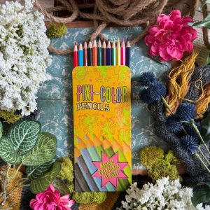 crayons de couleurs des animaux fantastiques the wizarding trunk