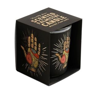 Bougie en boite de chiromancie