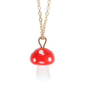 EF 49924 collier de charme de champignon 3