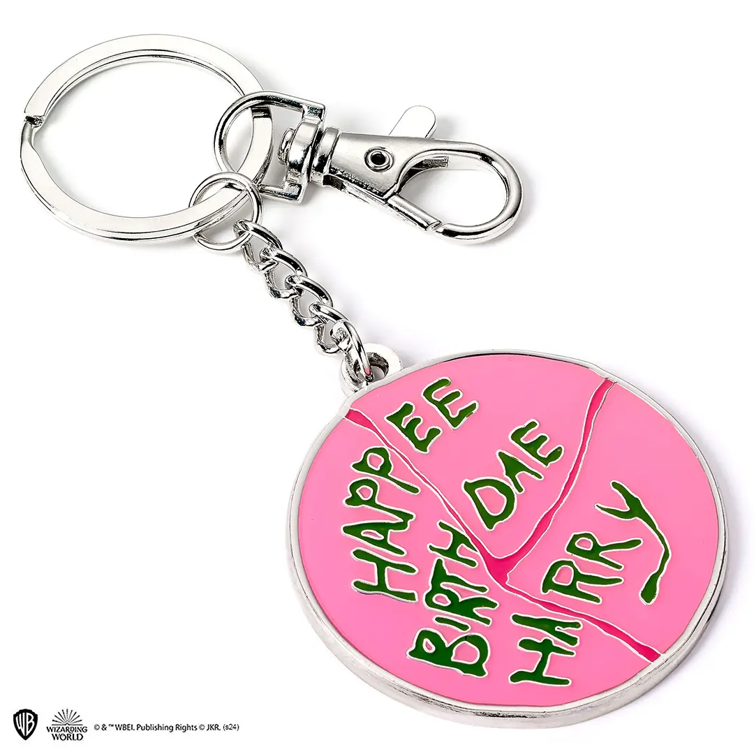 EHPKR0521 Porte cles Gateau Happee Birthdae Harry Potter