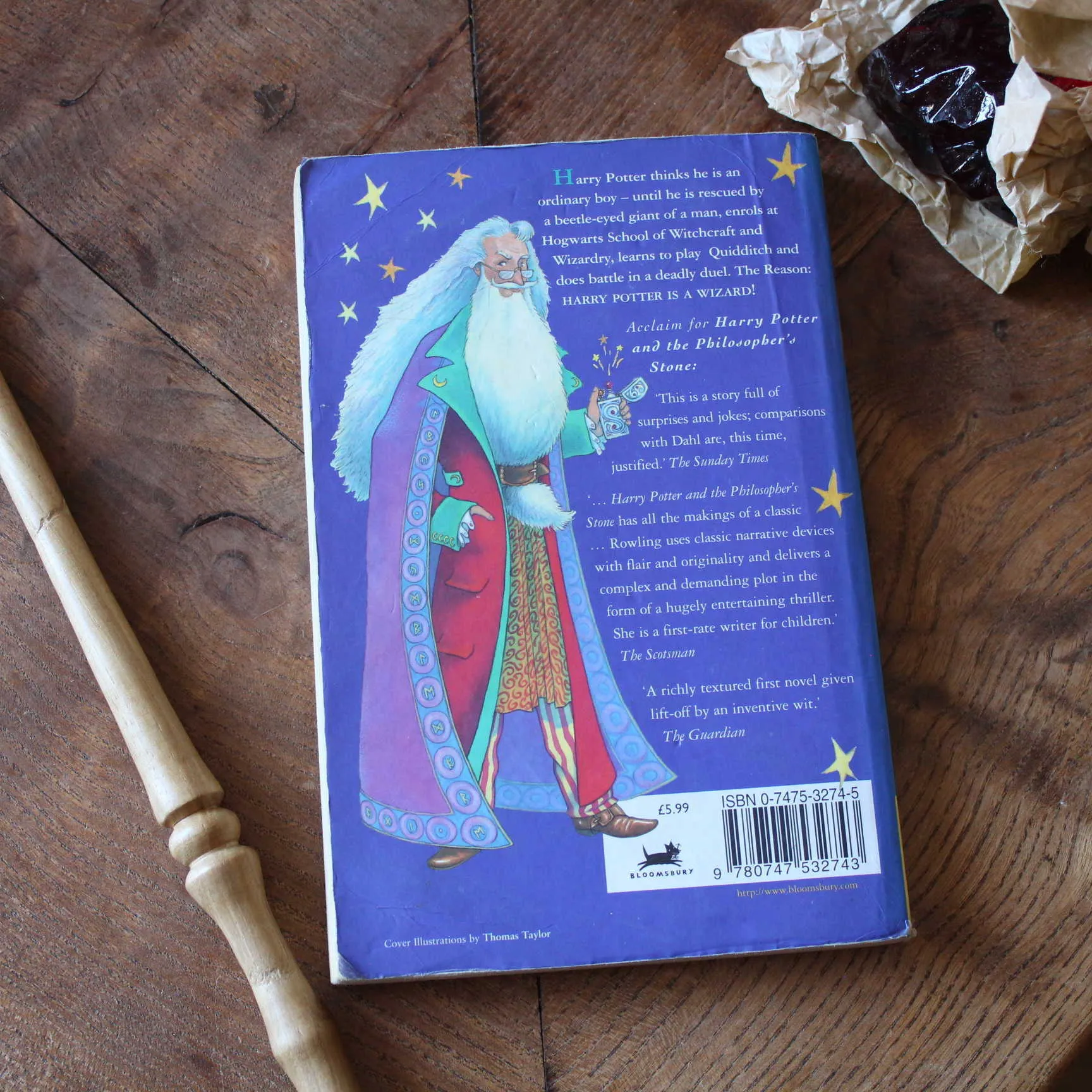 T1 PB2 E53 Harry Potter and the Philosopher's Stone Paperback Bloomsbury (3)