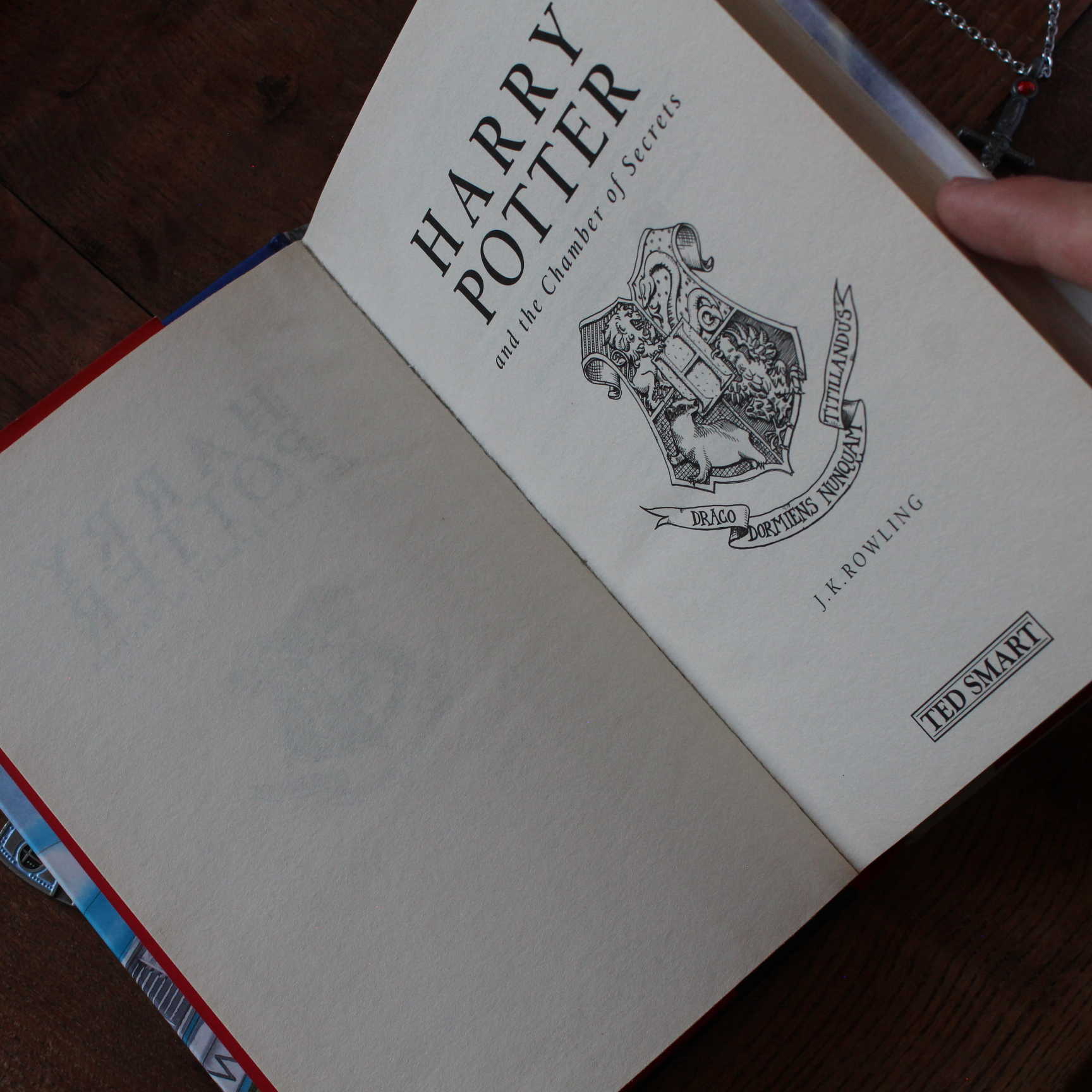 T2 HB2 E2 Harry Potter and the Chamber of Secrets Hardcover Ted Smart (7)