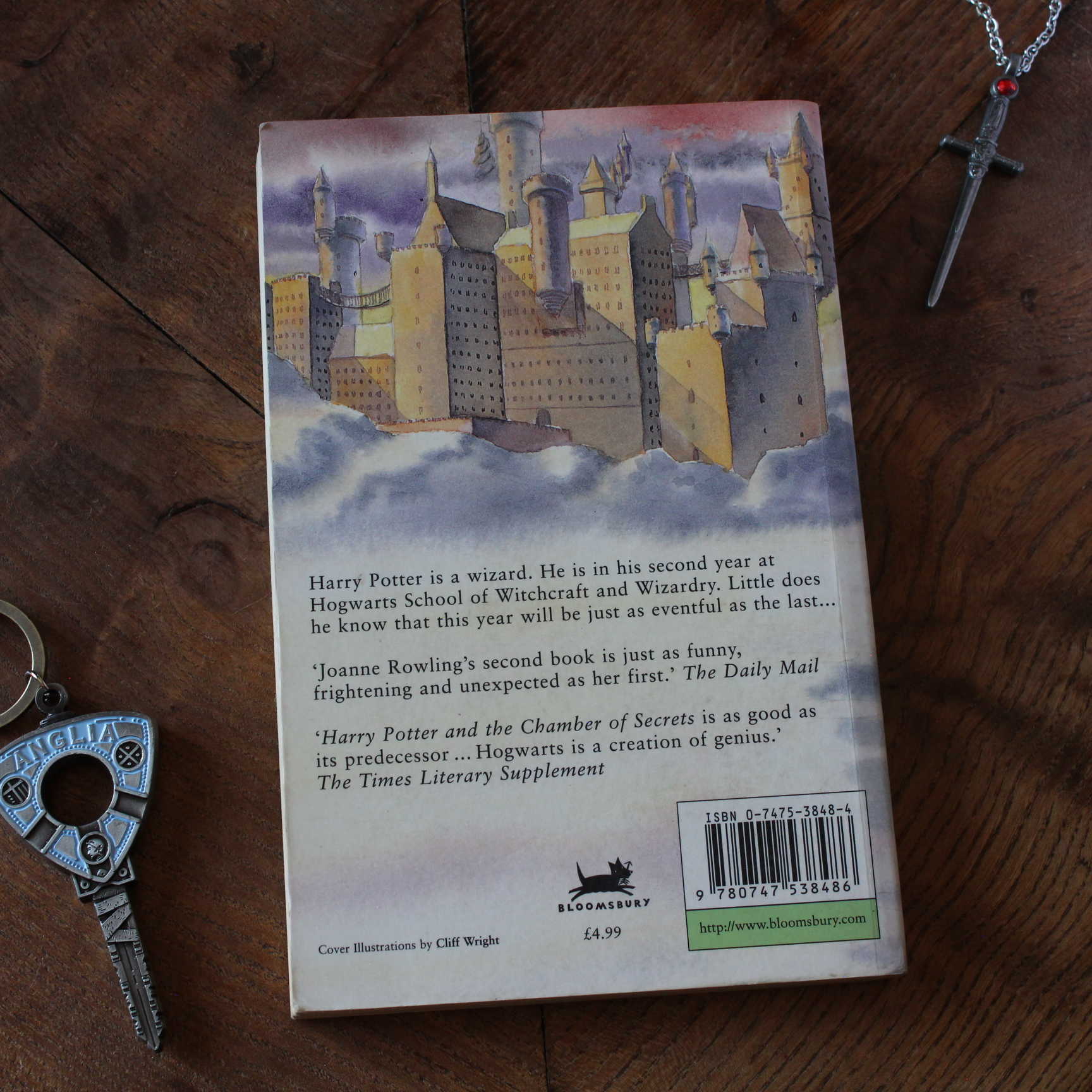 T2 PB5 1st Harry Potter and the Chamber of Secrets Paperback Bloomsbury (4)