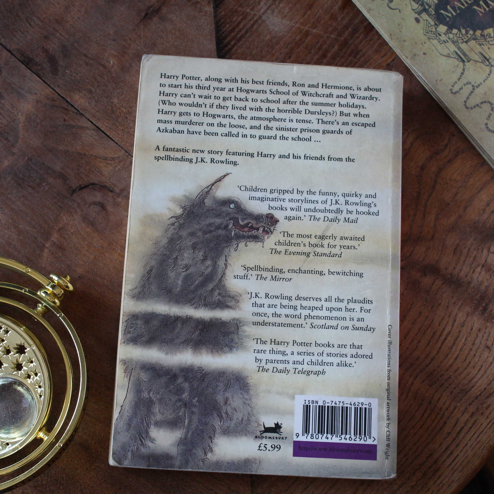 T3 PB1 E13 Harry Potter and the Prisoner of Azkaban Paperback Bloomsbury (4)