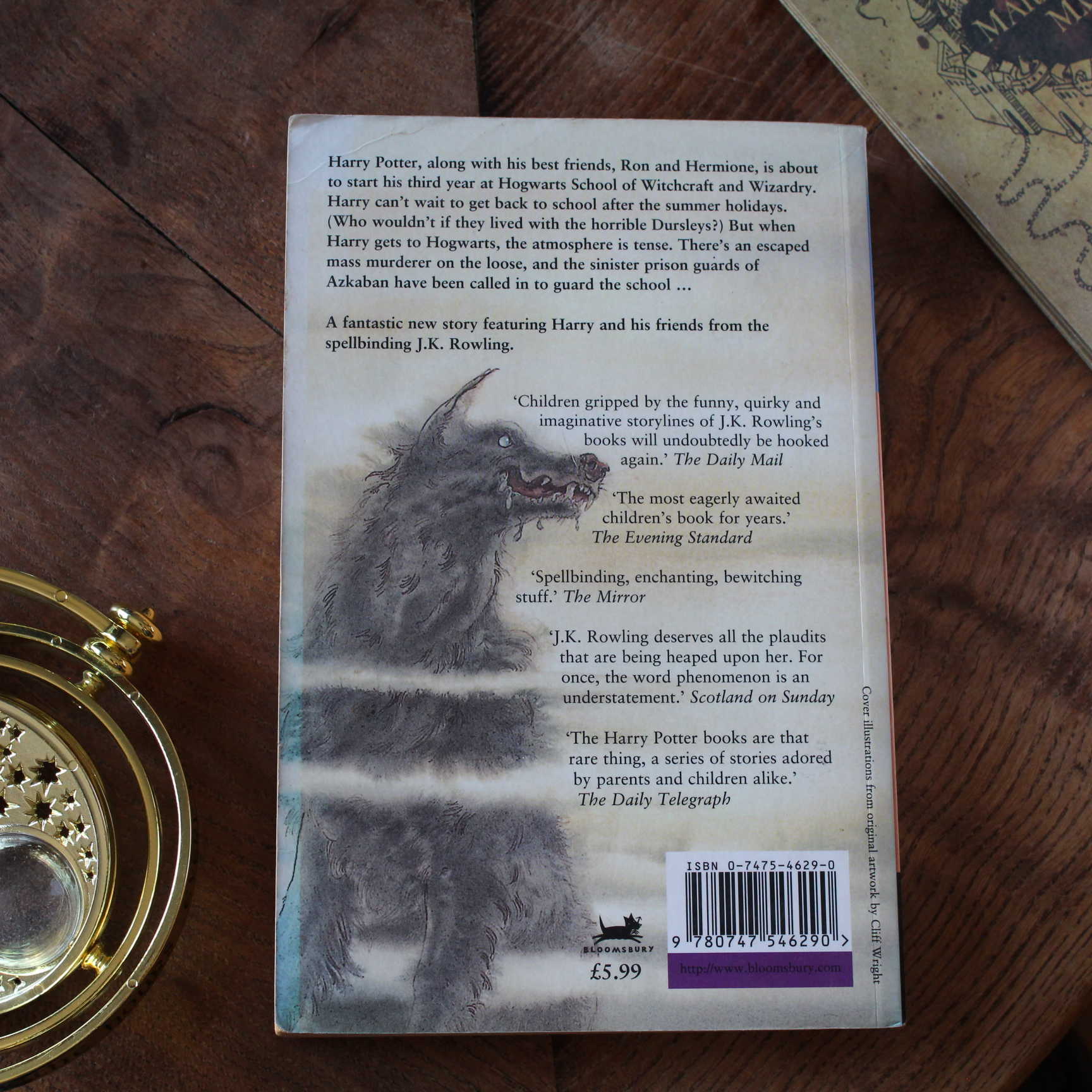 T3 PB2 E5 Harry Potter and the Prisoner of Azkaban Paperback Bloomsbury (4)