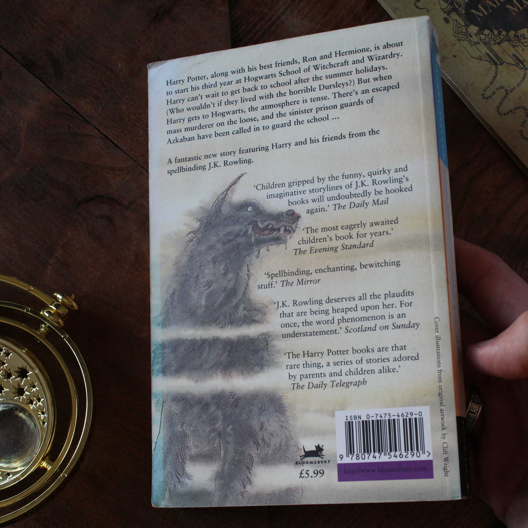 T3 PB2 E5 Harry Potter and the Prisoner of Azkaban Paperback Bloomsbury (5)