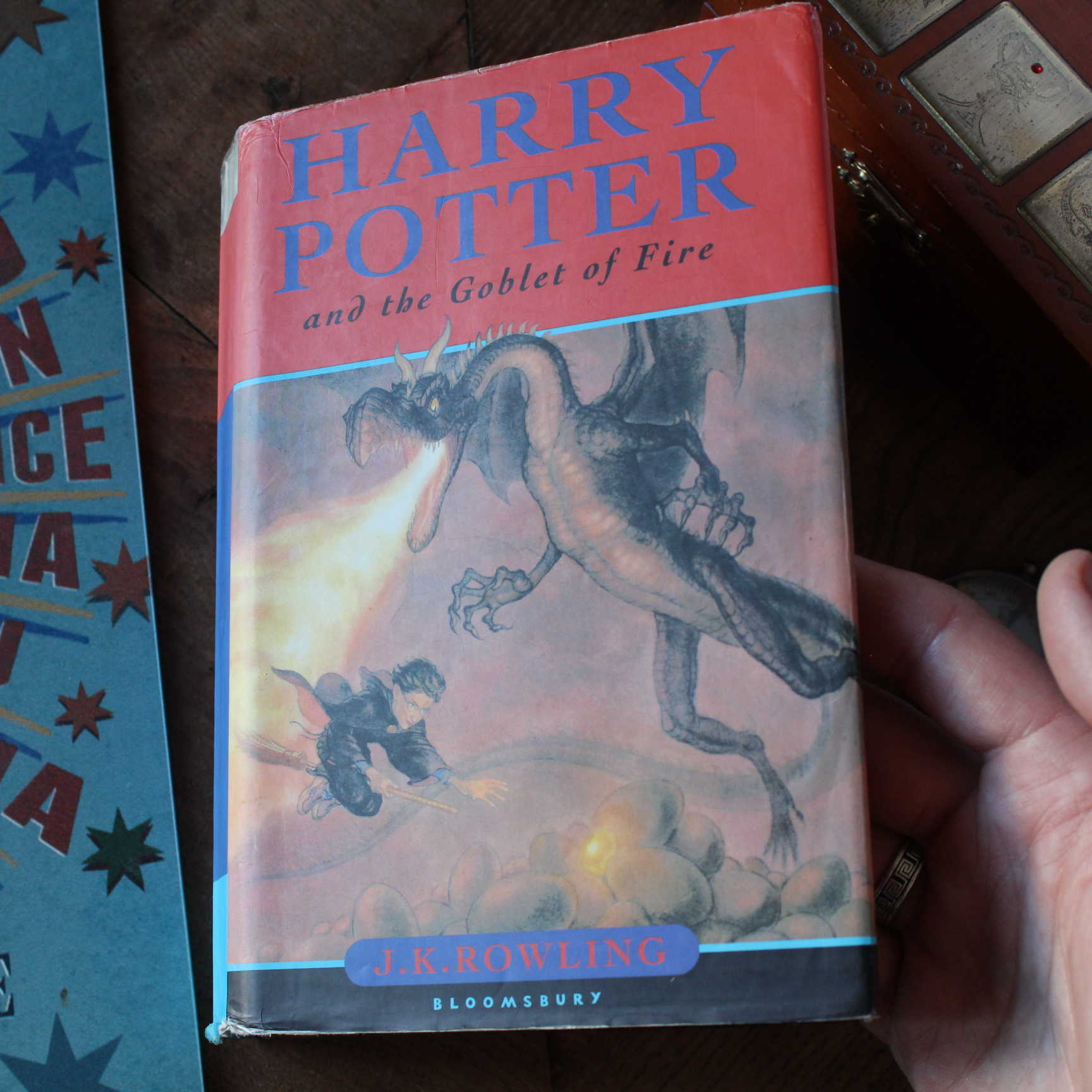 T4 HB2 1st Harry Potter and the Goblet of Fire Hardback Bloomsbury (3)