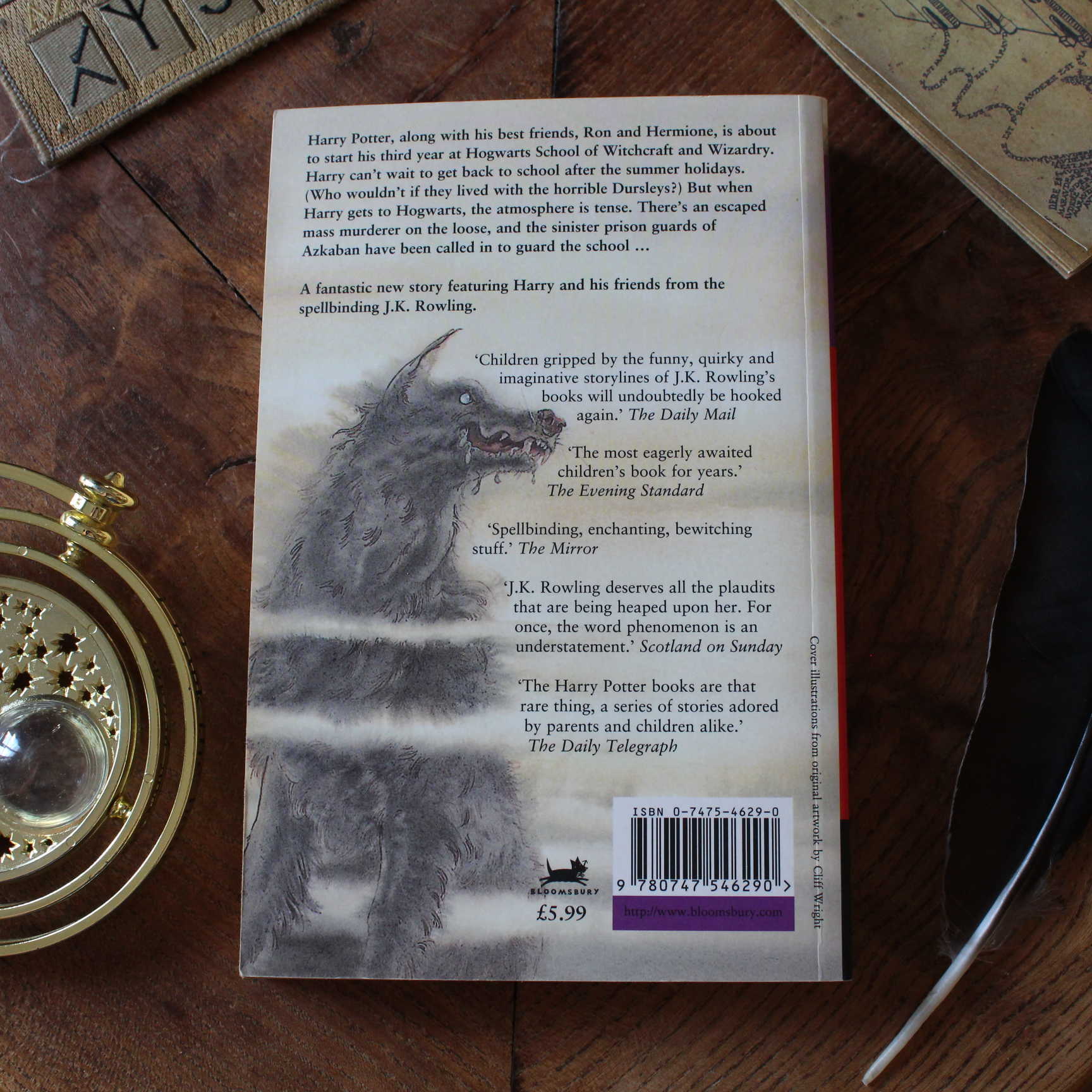 livre harry potter and the prisoner of azkaban paperback bloomsbury 1st edition