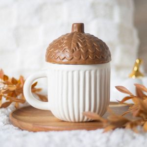 tasse gland d'automne avec couvercle something different