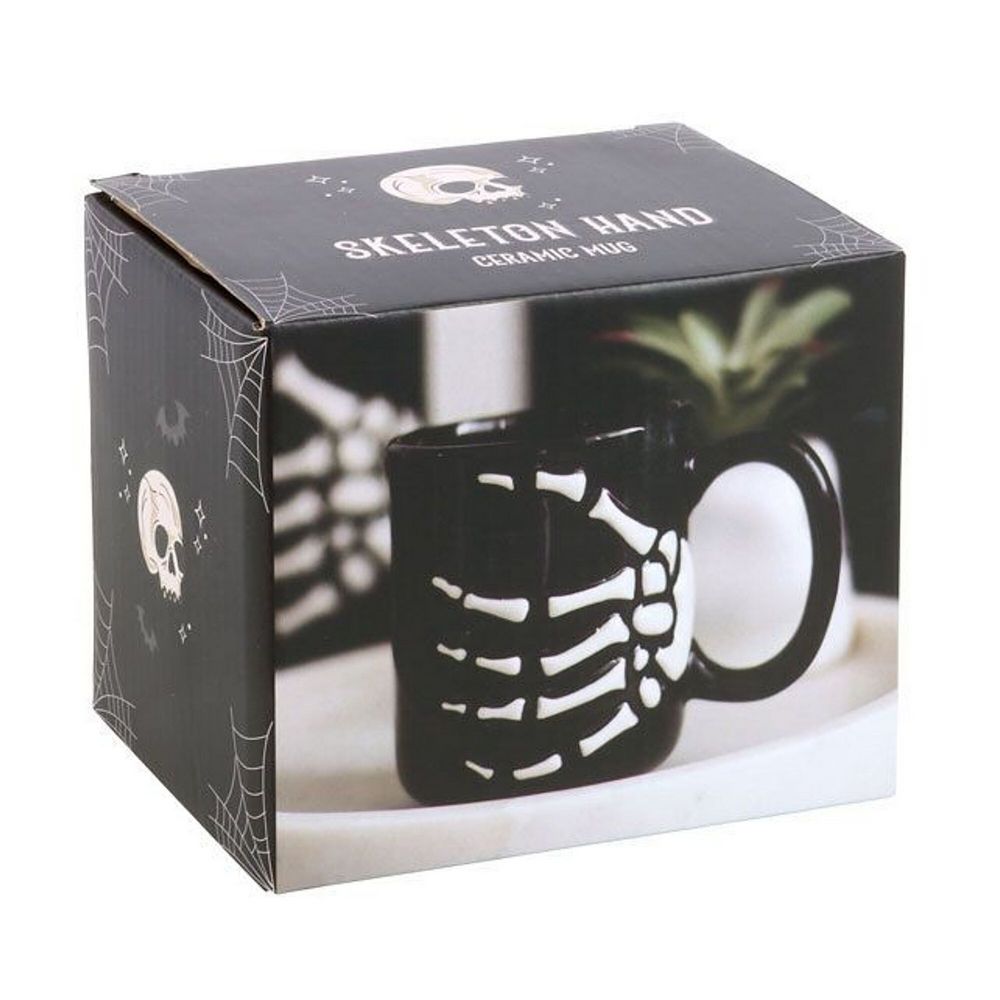 mug à main de squelette something different