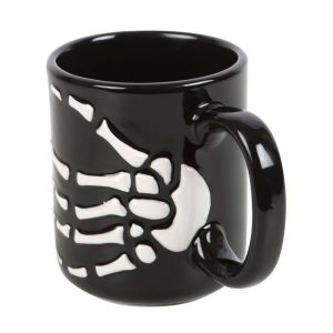 mug à main de squelette something different