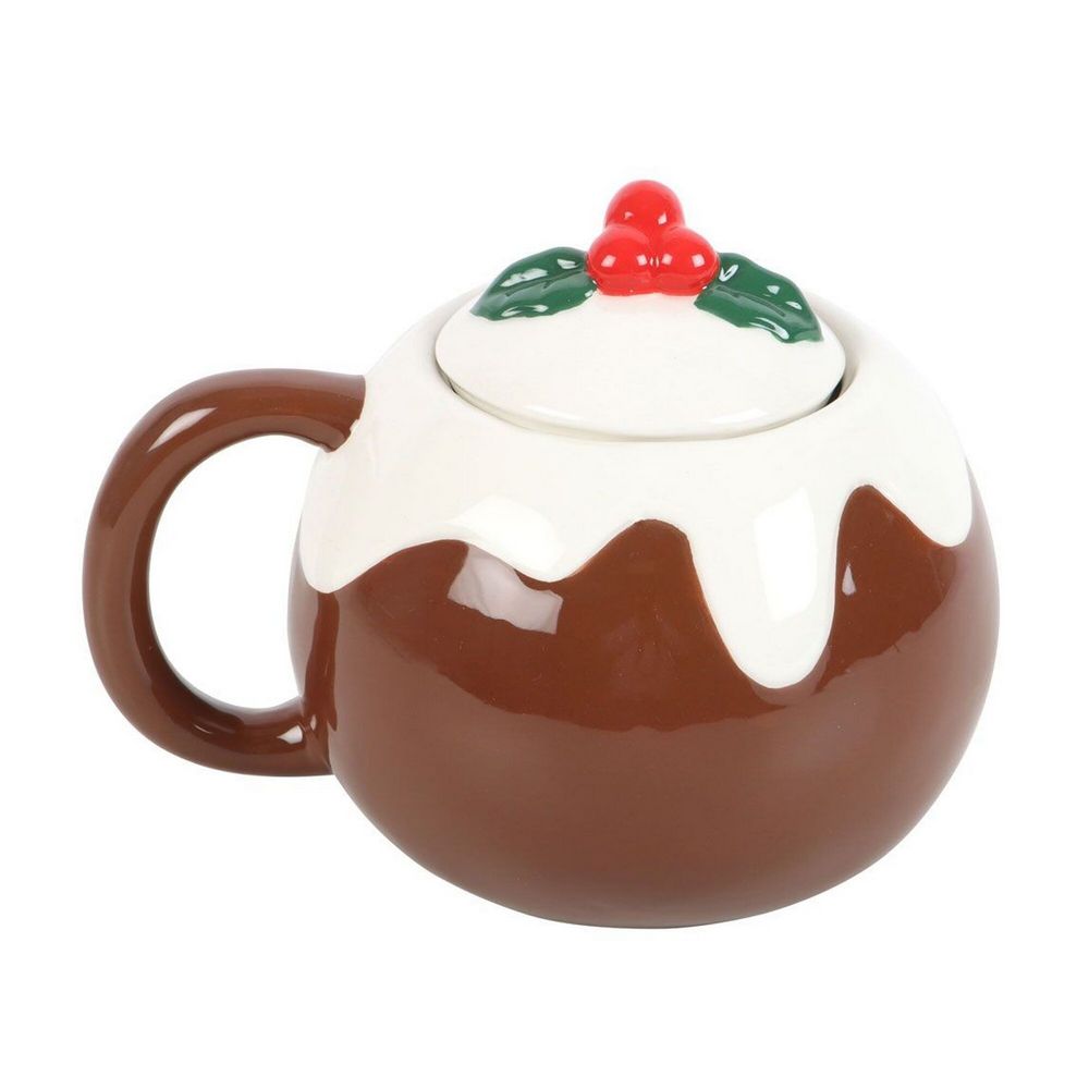 tasse en forme de pudding de noël something different