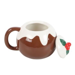 tasse en forme de pudding de noël something different
