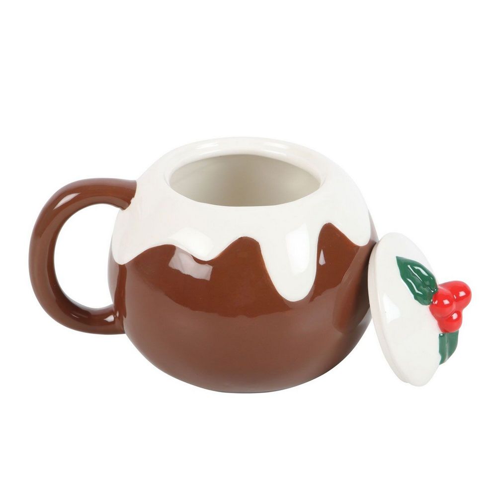 tasse en forme de pudding de noël something different