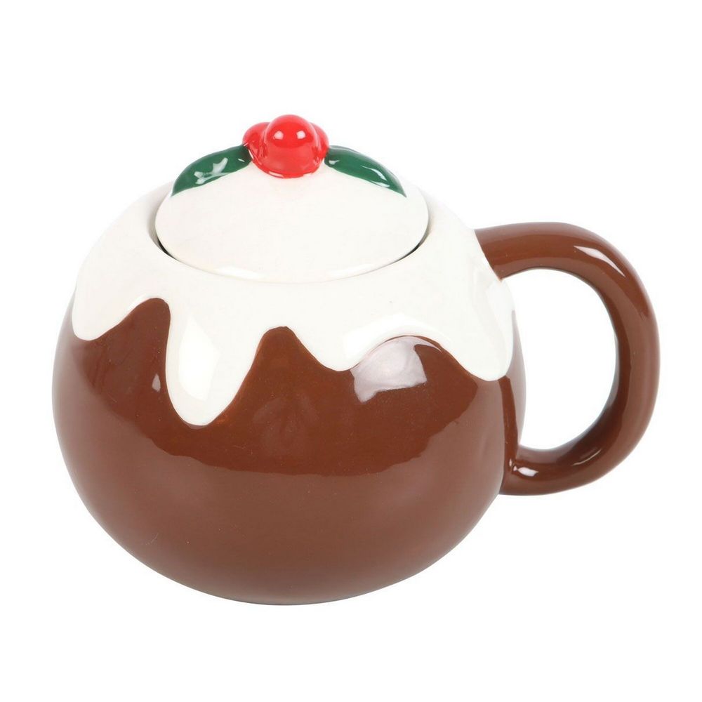 tasse en forme de pudding de noël something different
