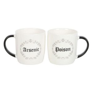 set de tasses de couple "poison et arsenic" something different