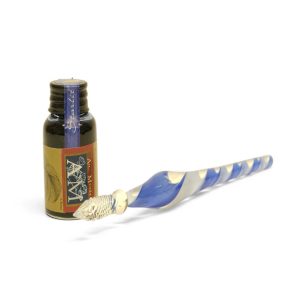 plume d'ecriture ou de calligraphie en verre noir authentic models (copy)