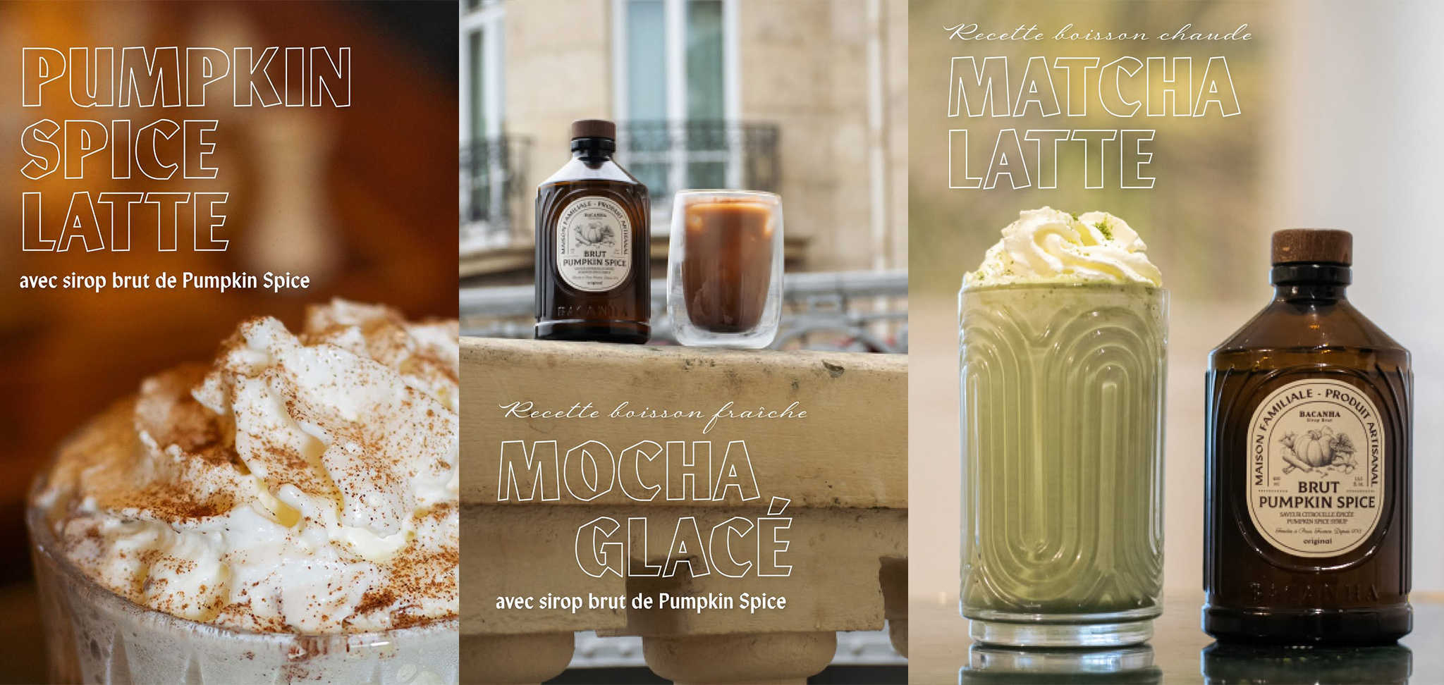 recettes de boissons au pumpkin spice