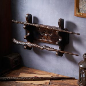 support mural en bois pour 3 baguettes magiques handicraftviet