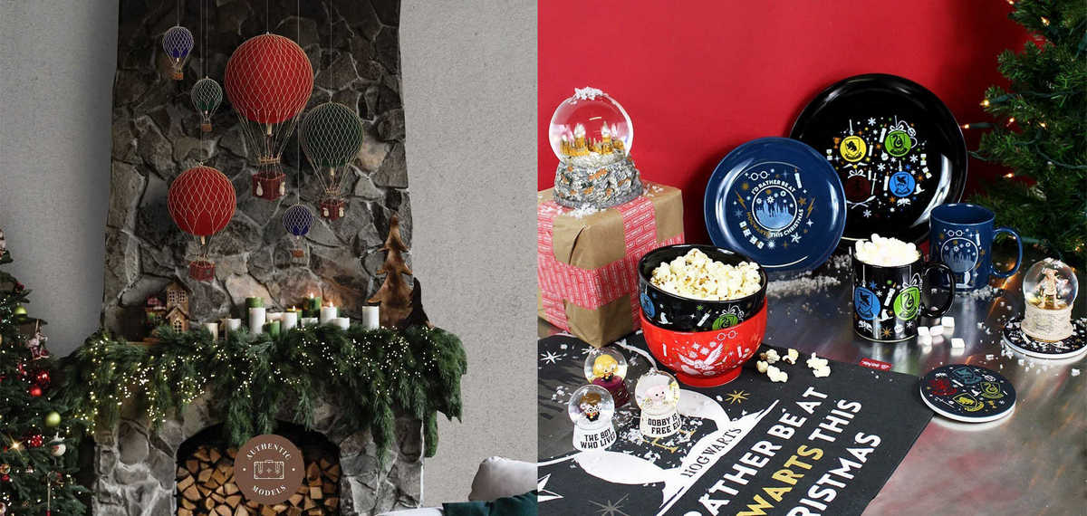 décorer son intérieur et son sapin pour les fêtes sur le thème harry potter