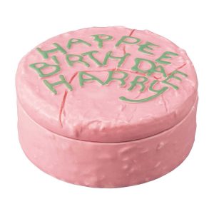 boîte bonbonnière en céramique gâteau happee birthdae harry potter by sunart