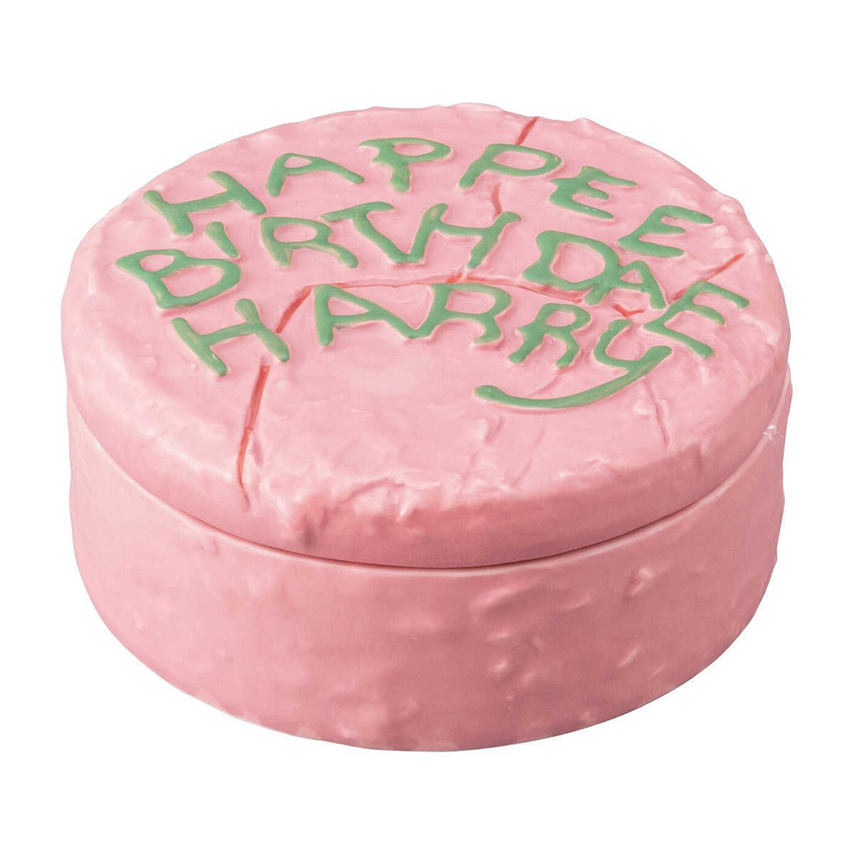 boîte bonbonnière en céramique gâteau happee birthdae harry potter by sunart