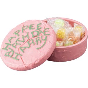 boîte bonbonnière en céramique gâteau happee birthdae harry potter by sunart