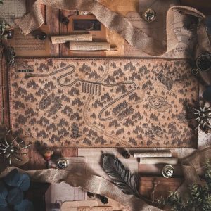 carte des lieux magiques the wizarding trunk