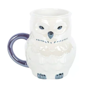 tasse irisée en forme de hibou something different