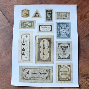 carte chariotv honeydukes tirage d'aquarelle sorcier (copie)