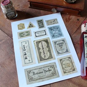 carte chariotv honeydukes tirage d'aquarelle sorcier (copie)