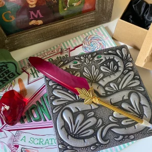 stylo en forme de plume doré litjoy (copie)