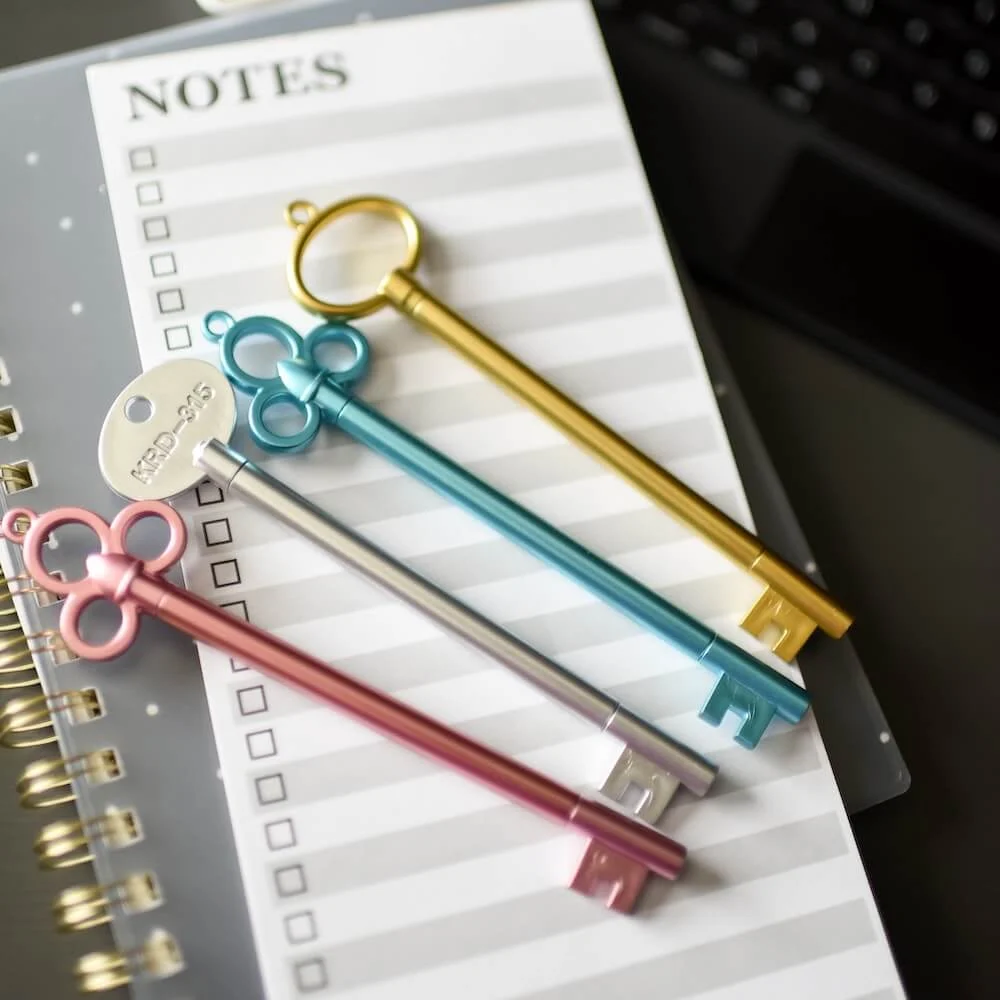 stylo en forme de plume doré litjoy (copie)