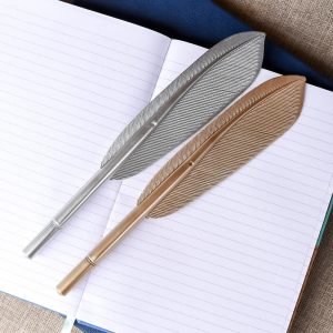 stylo en forme de plume doré litjoy (copie)