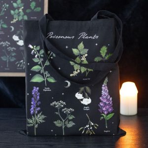 poisonous plants tote bag something different