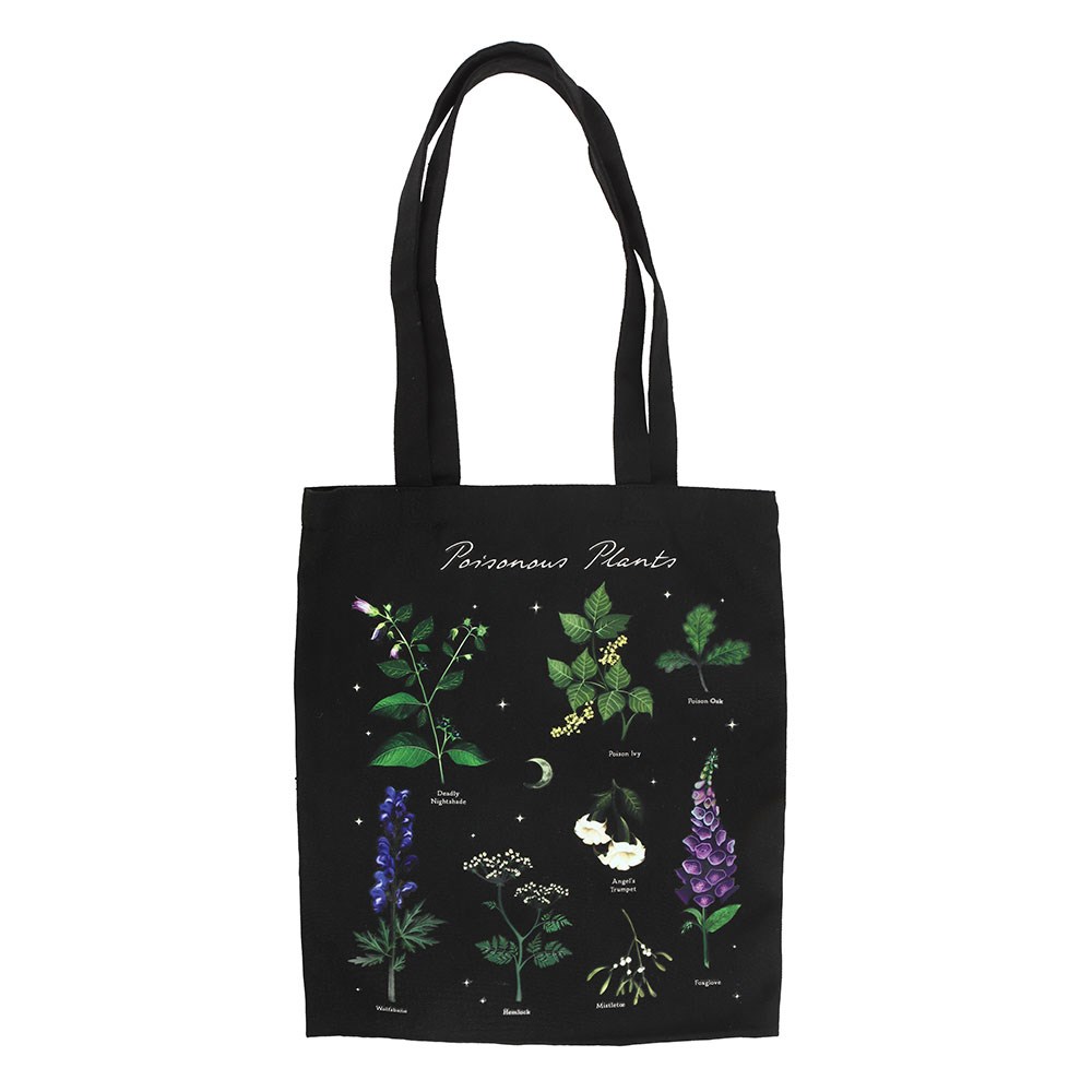 poisonous plants tote bag something different