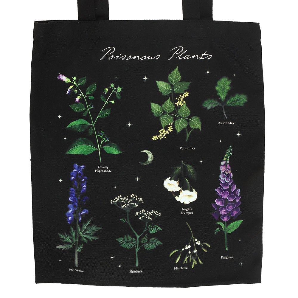 poisonous plants tote bag something different