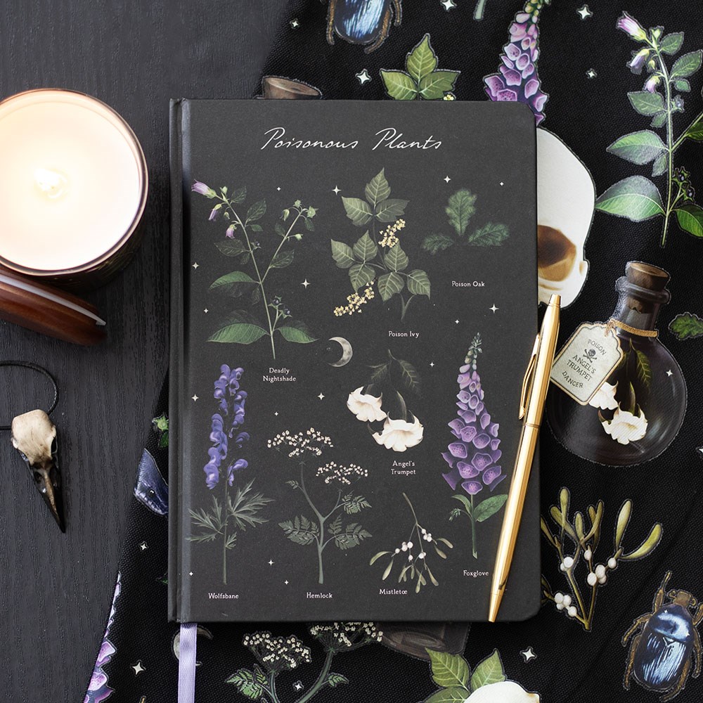 carnet de notes a5 plantes vénéneuses something different