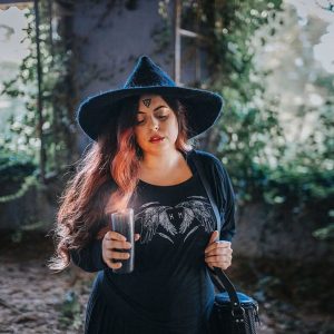 chapeau de sorcière vert costurero real