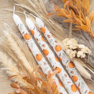set de 3 bougies citrouilles pumpkin spice something different