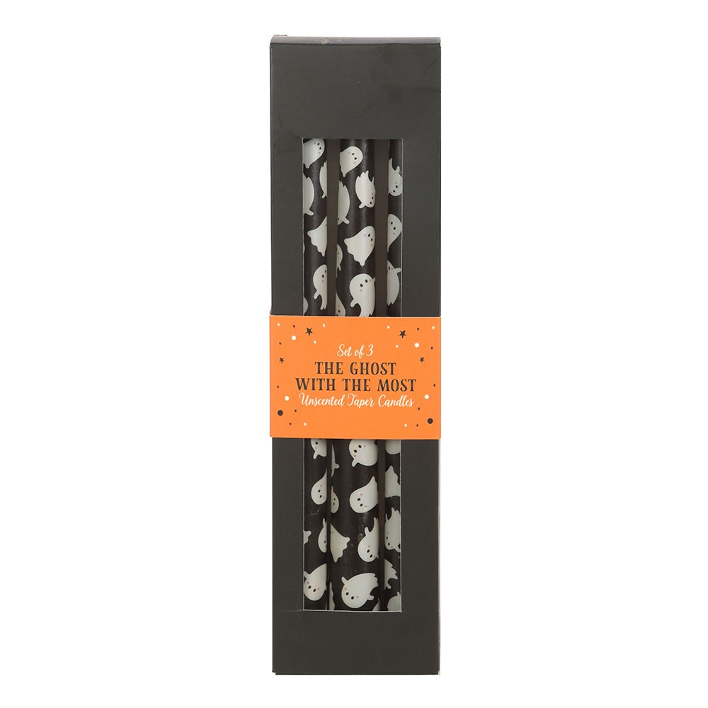 set de 3 bougies fantômes something different
