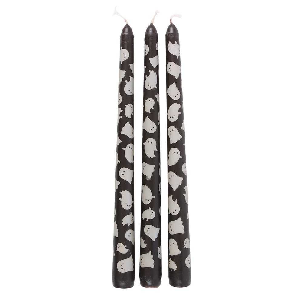 set de 3 bougies fantômes something different