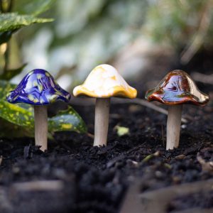 champignon décoratif pour pot de fleurs something different