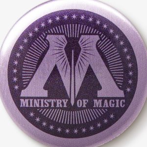 badge emblème du ministère de la magie minalima