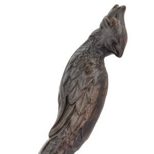 baguette magique en bois sculpté phénix handicraftviet