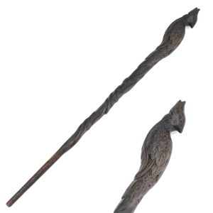 baguette magique en bois sculpté phénix handicraftviet