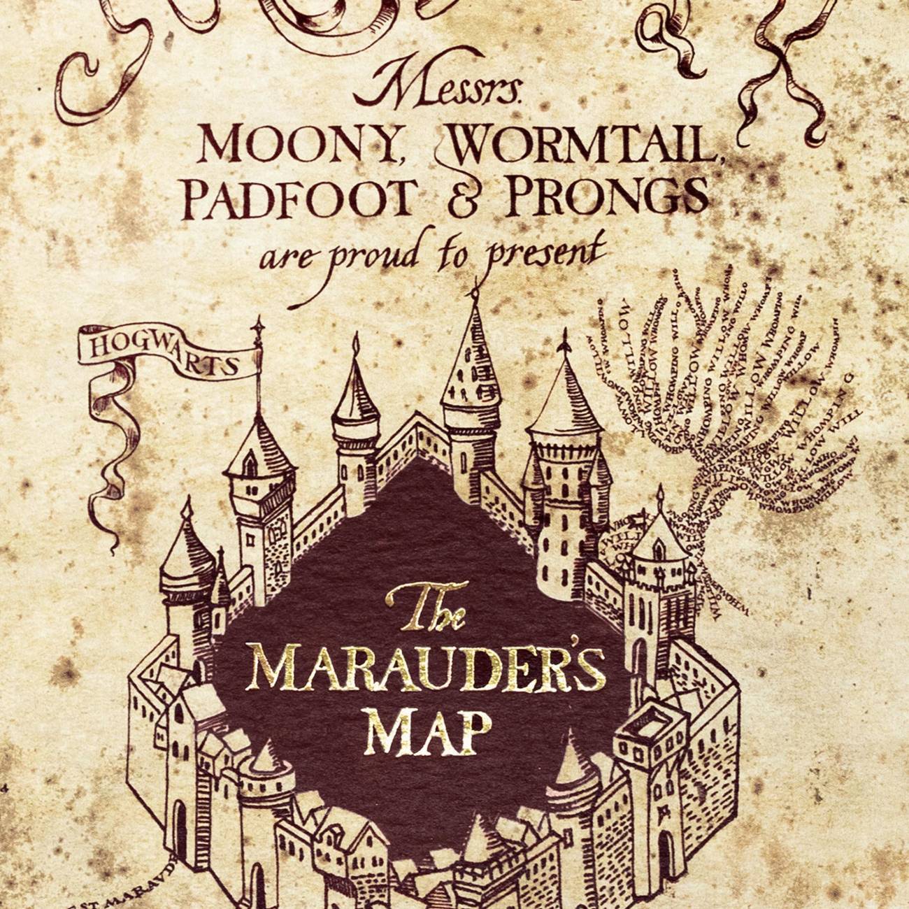 carte de correspondancec “carte du maraudeur” – minalima